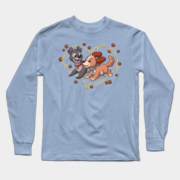 Meatball Fans Long Sleeve T-Shirt by Dooomcat